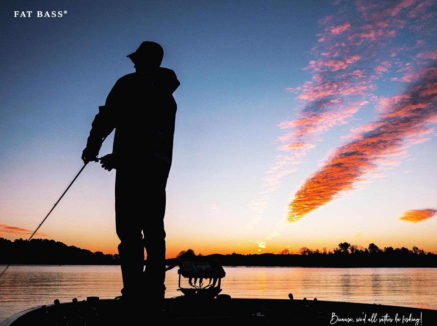 Because, we’d all rather be fishing! 🎣❤️