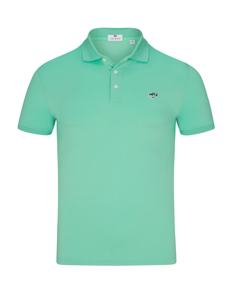 FAT BASS GREEN POLO SHIRT