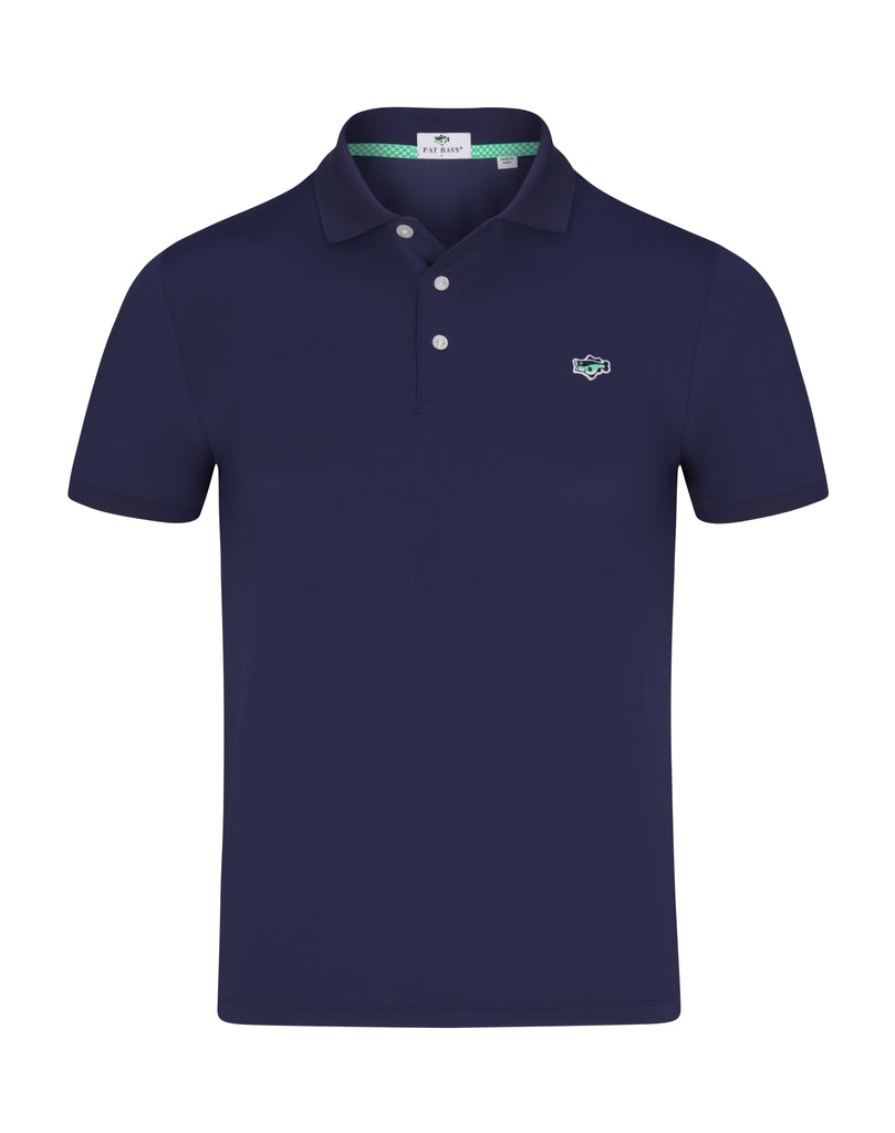 FAT BASS NAVY POLO SHIRT
