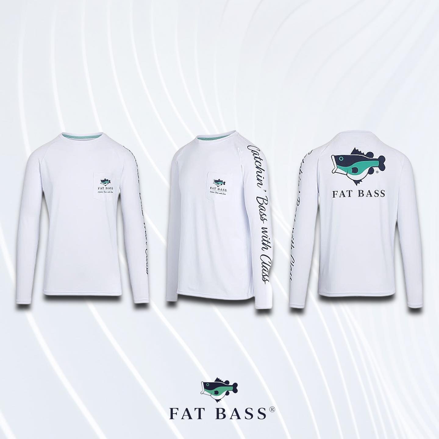 Fat Bass sunprotect Fishing Shirt