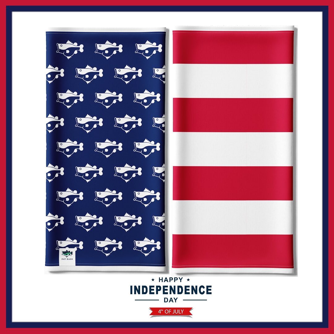 Fat Bass USA Flag Neck Gaiter