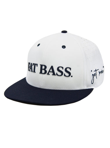 FAT BASS “ELITE” HAT - Navy & White - Fat Bass