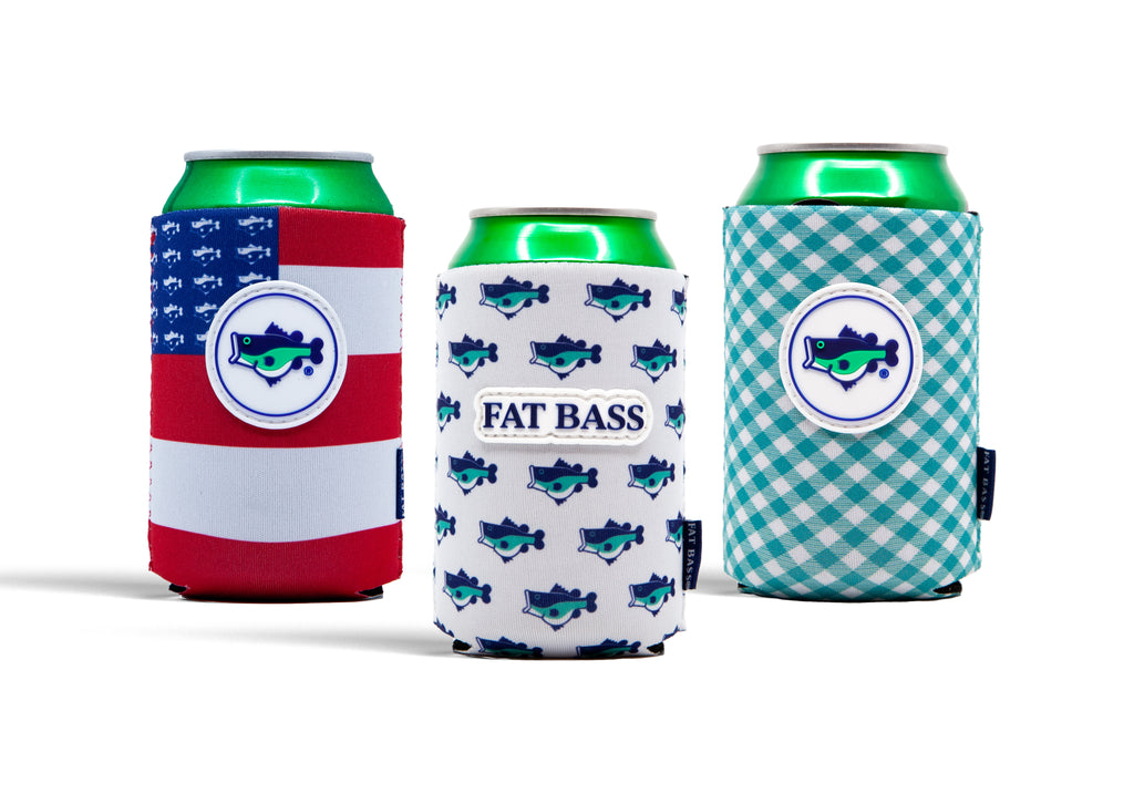 The Fat Bass Can Cooler 3 Pack - Fat Bass